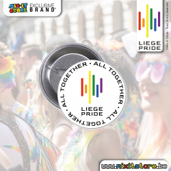 Badges Liège Pride -...