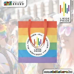 Tote Bag Liège Pride Rainbow
