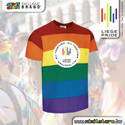 T-shirt Rainbow Liège Pride...