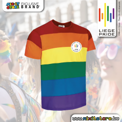 T-shirt Rainbow Liège Pride...