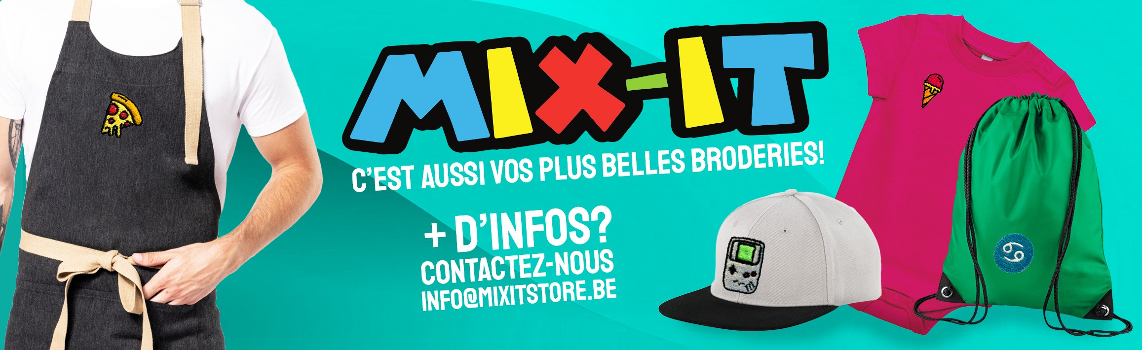 Mix It UP - Bannière Joyeux Anniversaire Personnalisée